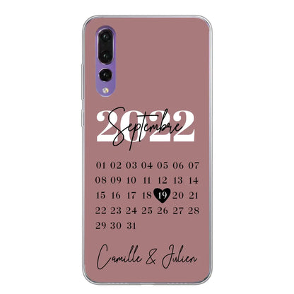 Une journée spéciale - coque de téléphone personnalisée