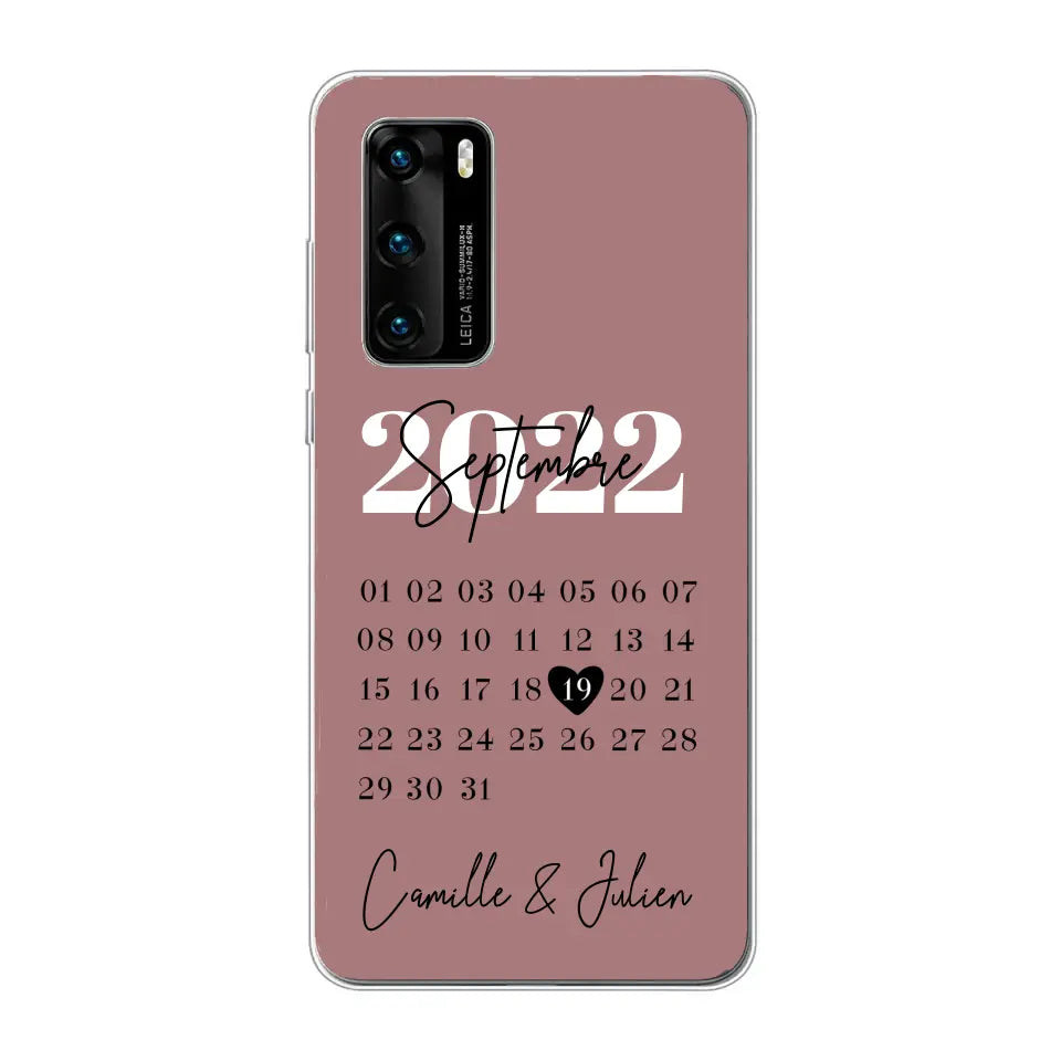 Une journée spéciale - coque de téléphone personnalisée