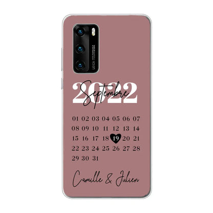 Une journée spéciale - coque de téléphone personnalisée