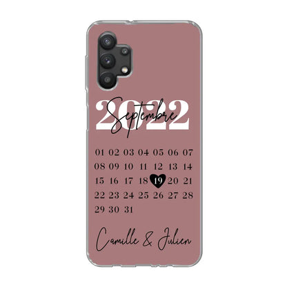 Une journée spéciale - coque de téléphone personnalisée