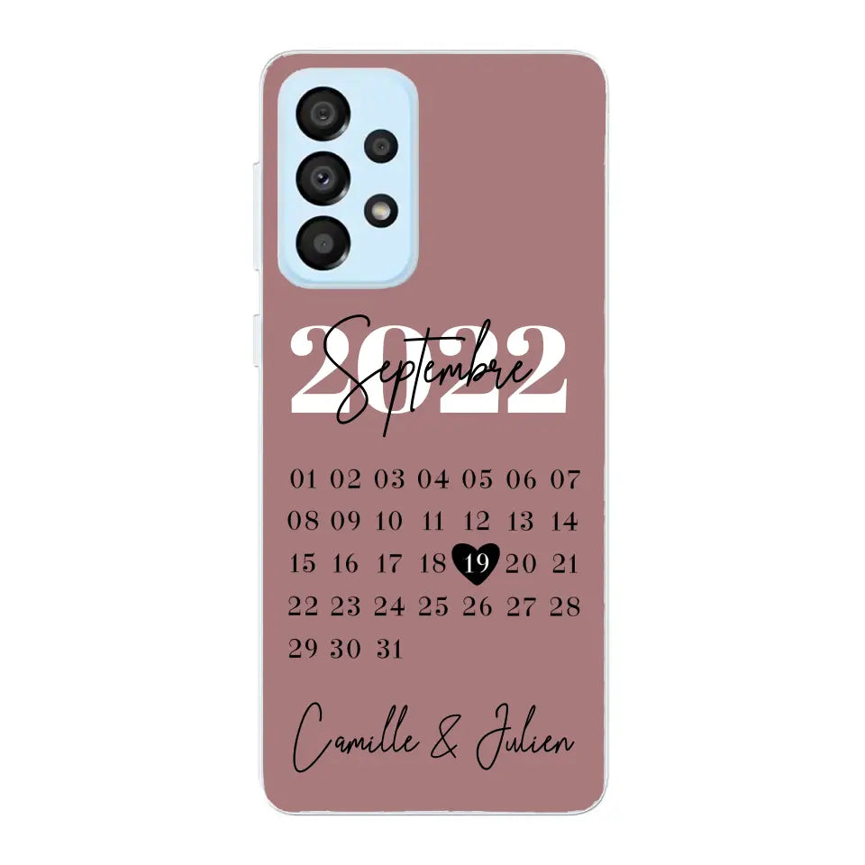 Une journée spéciale - coque de téléphone personnalisée