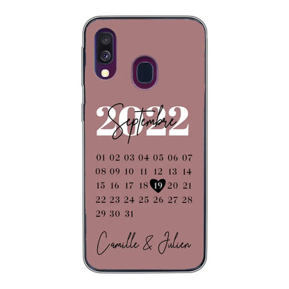 Une journée spéciale - coque de téléphone personnalisée