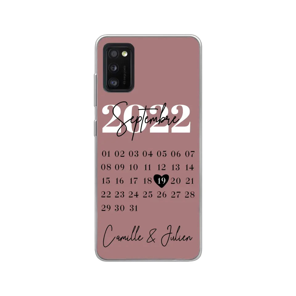 Une journée spéciale - coque de téléphone personnalisée