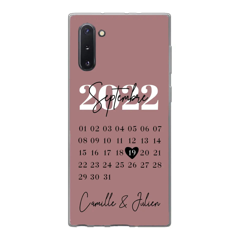 Une journée spéciale - coque de téléphone personnalisée