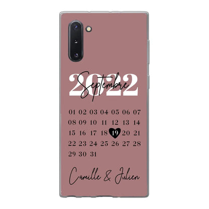 Une journée spéciale - coque de téléphone personnalisée