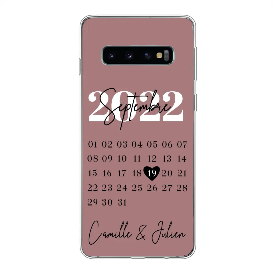 Une journée spéciale - coque de téléphone personnalisée
