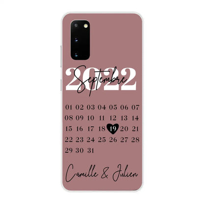 Une journée spéciale - coque de téléphone personnalisée