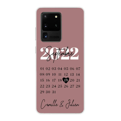 Une journée spéciale - coque de téléphone personnalisée