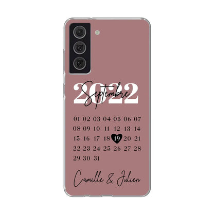 Une journée spéciale - coque de téléphone personnalisée