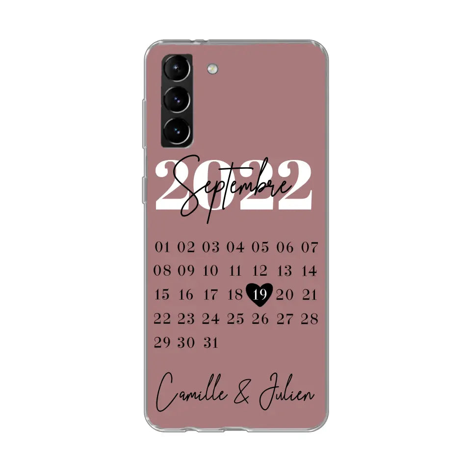 Une journée spéciale - coque de téléphone personnalisée