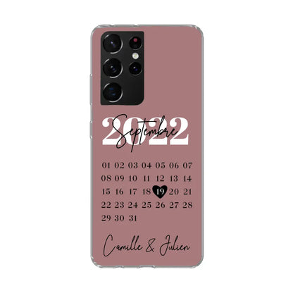 Une journée spéciale - coque de téléphone personnalisée