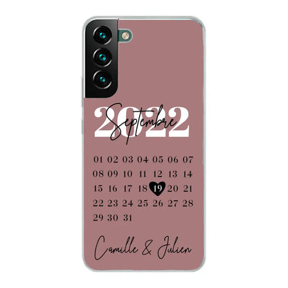 Une journée spéciale - coque de téléphone personnalisée