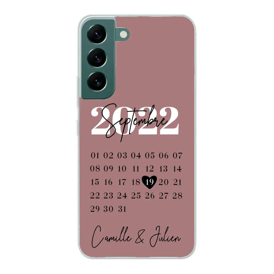 Une journée spéciale - coque de téléphone personnalisée