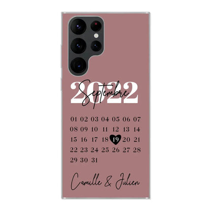 Une journée spéciale - coque de téléphone personnalisée