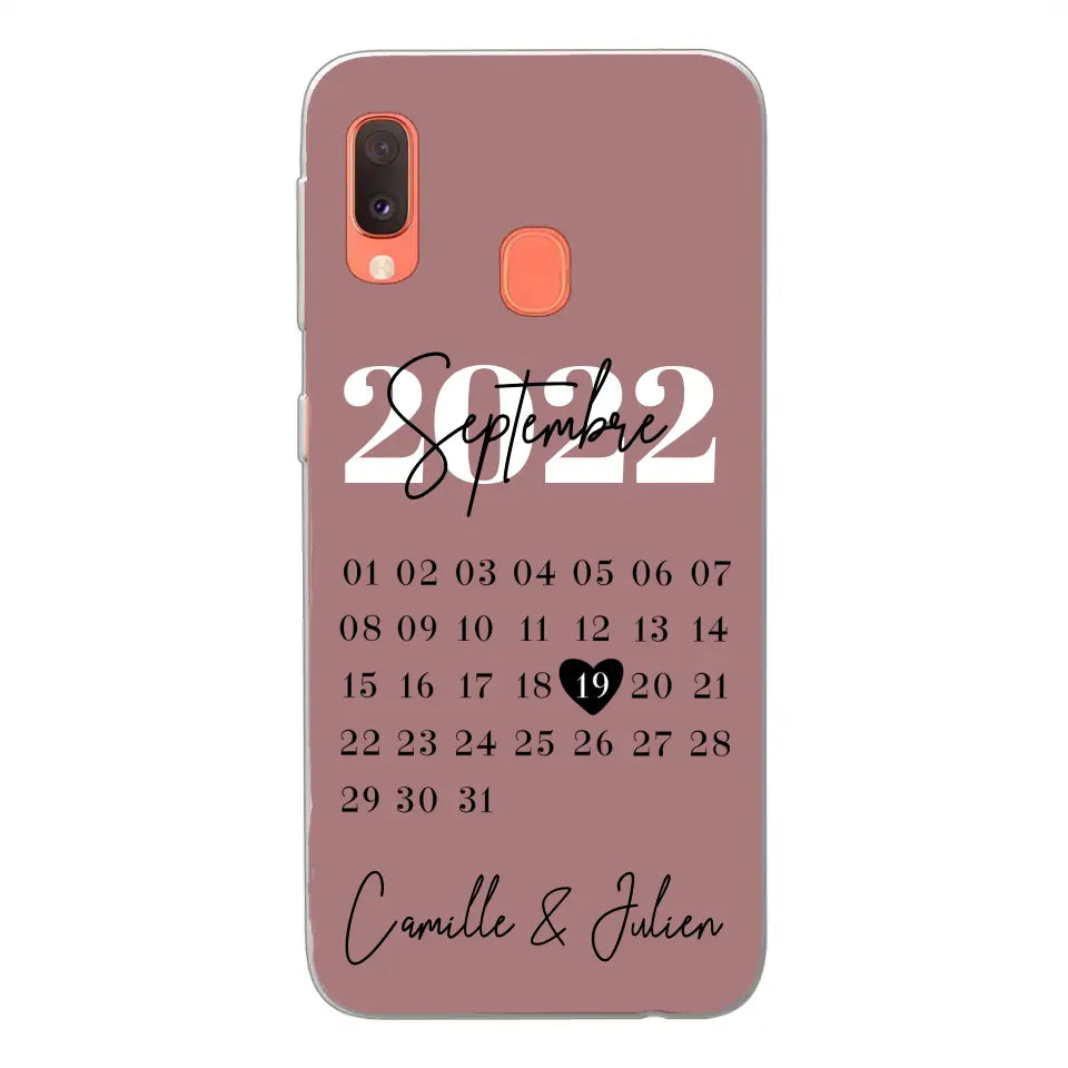 Une journée spéciale - coque de téléphone personnalisée