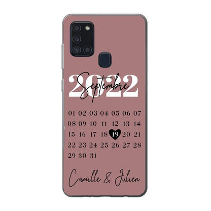 Une journée spéciale - coque de téléphone personnalisée