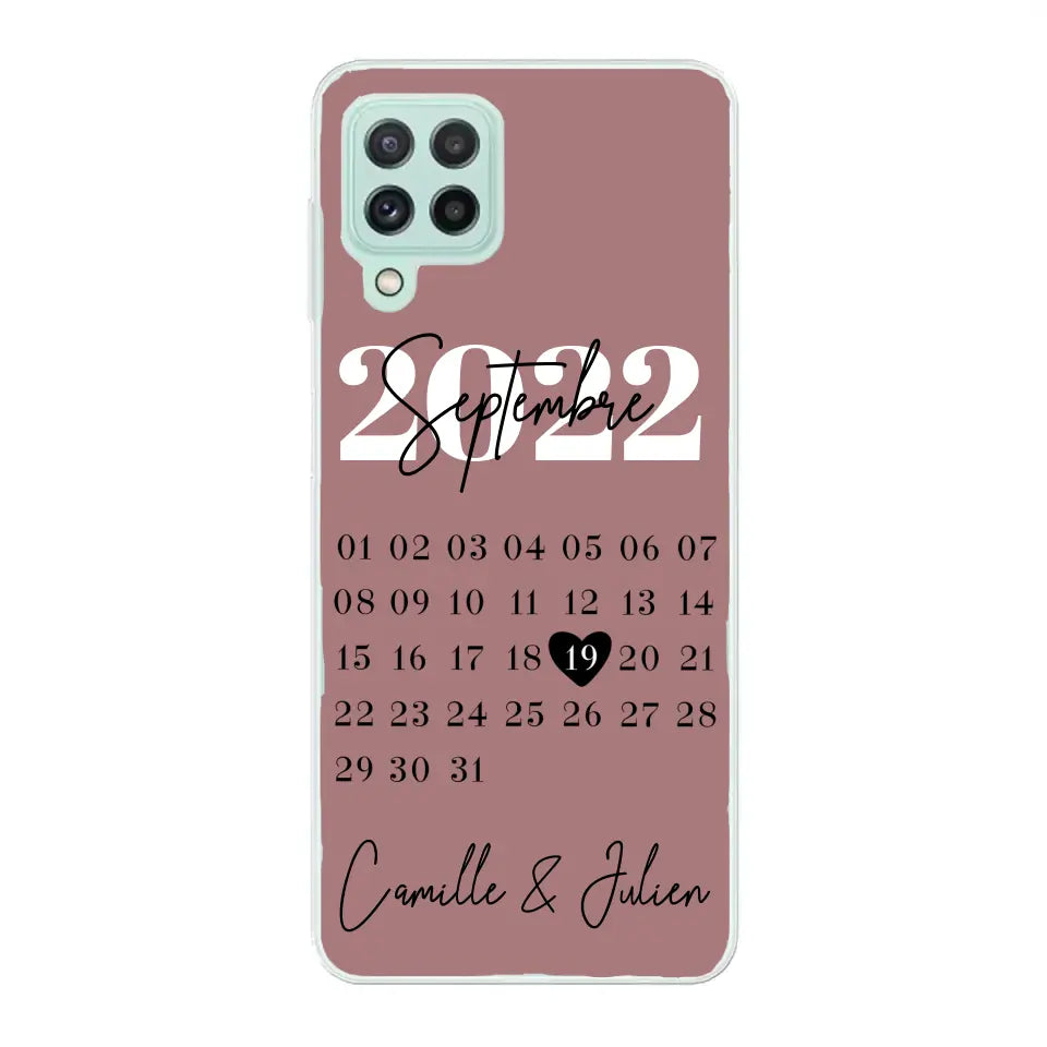 Une journée spéciale - coque de téléphone personnalisée