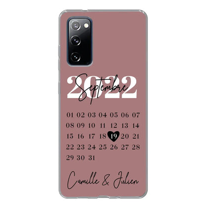 Une journée spéciale - coque de téléphone personnalisée