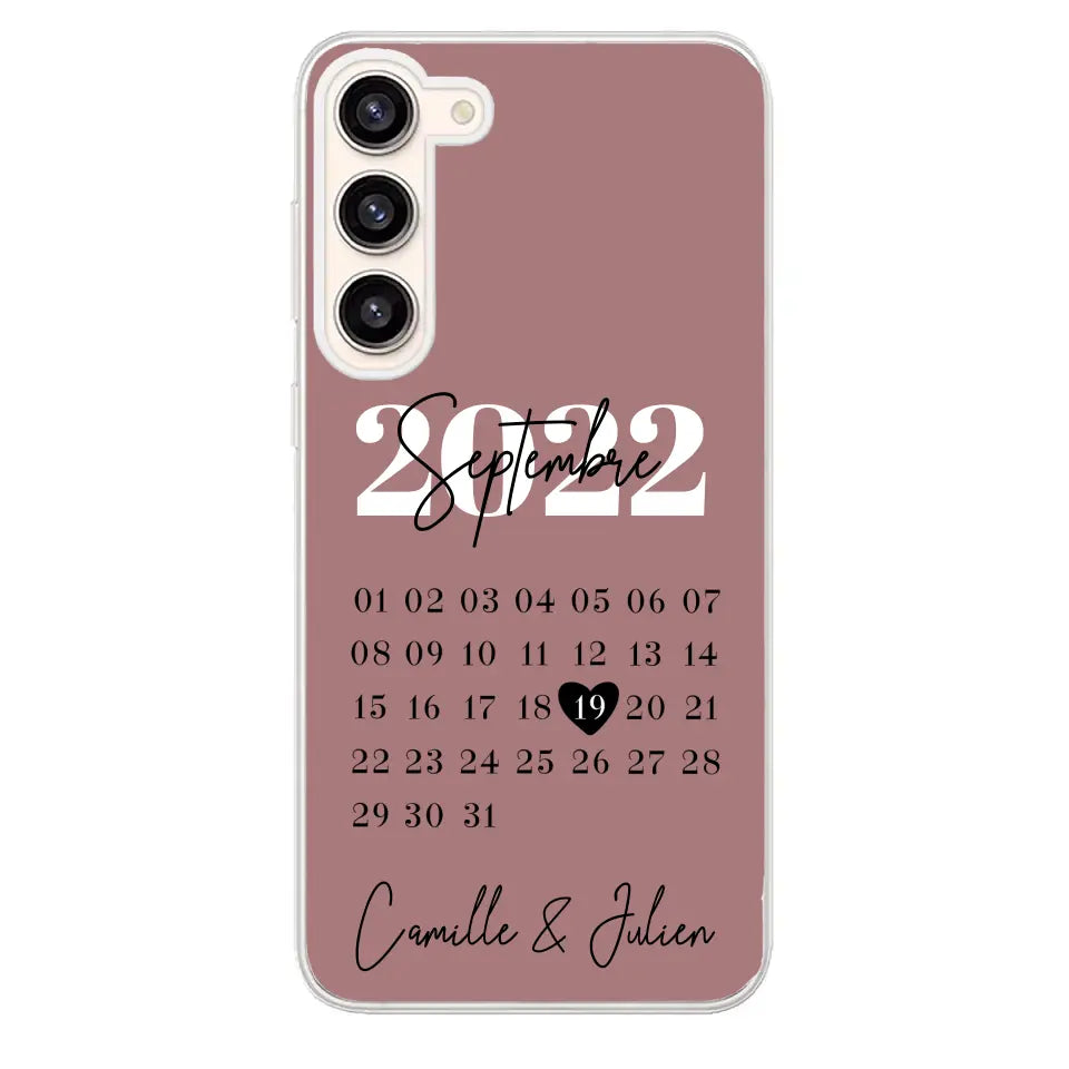 Une journée spéciale - coque de téléphone personnalisée