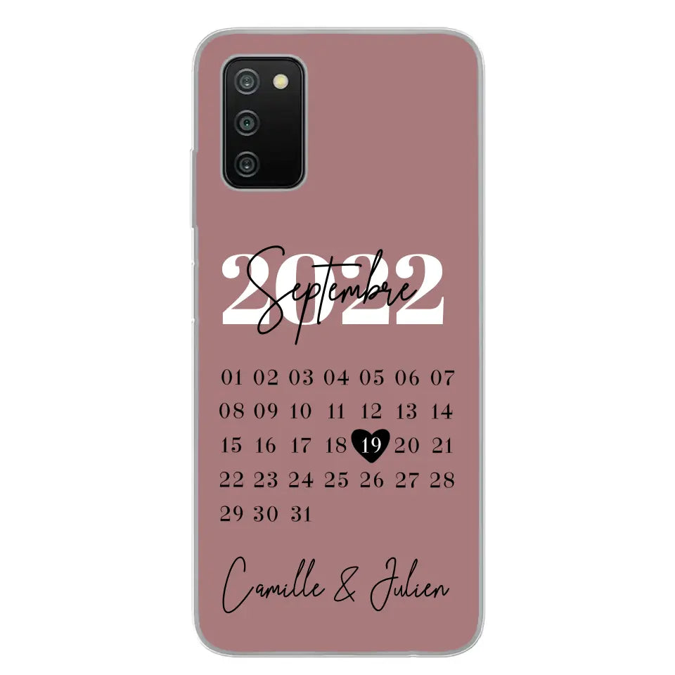Une journée spéciale - coque de téléphone personnalisée