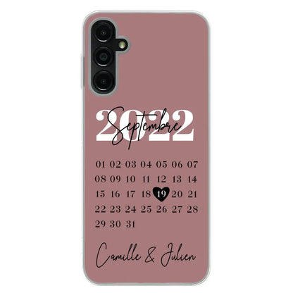 Une journée spéciale - coque de téléphone personnalisée