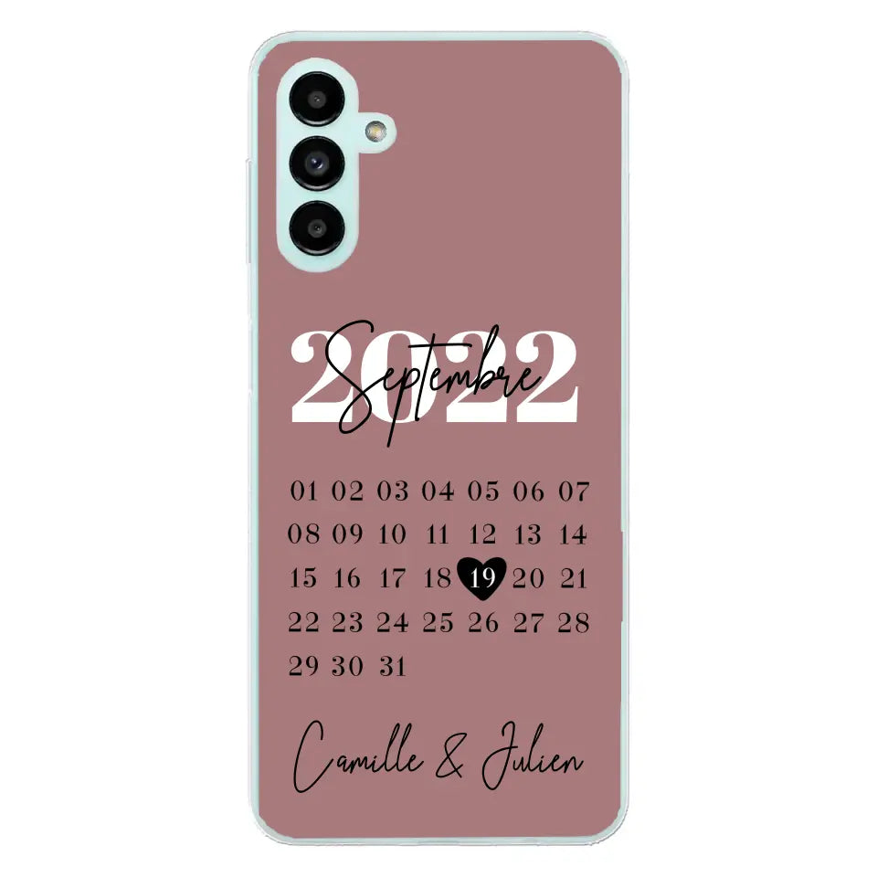Une journée spéciale - coque de téléphone personnalisée