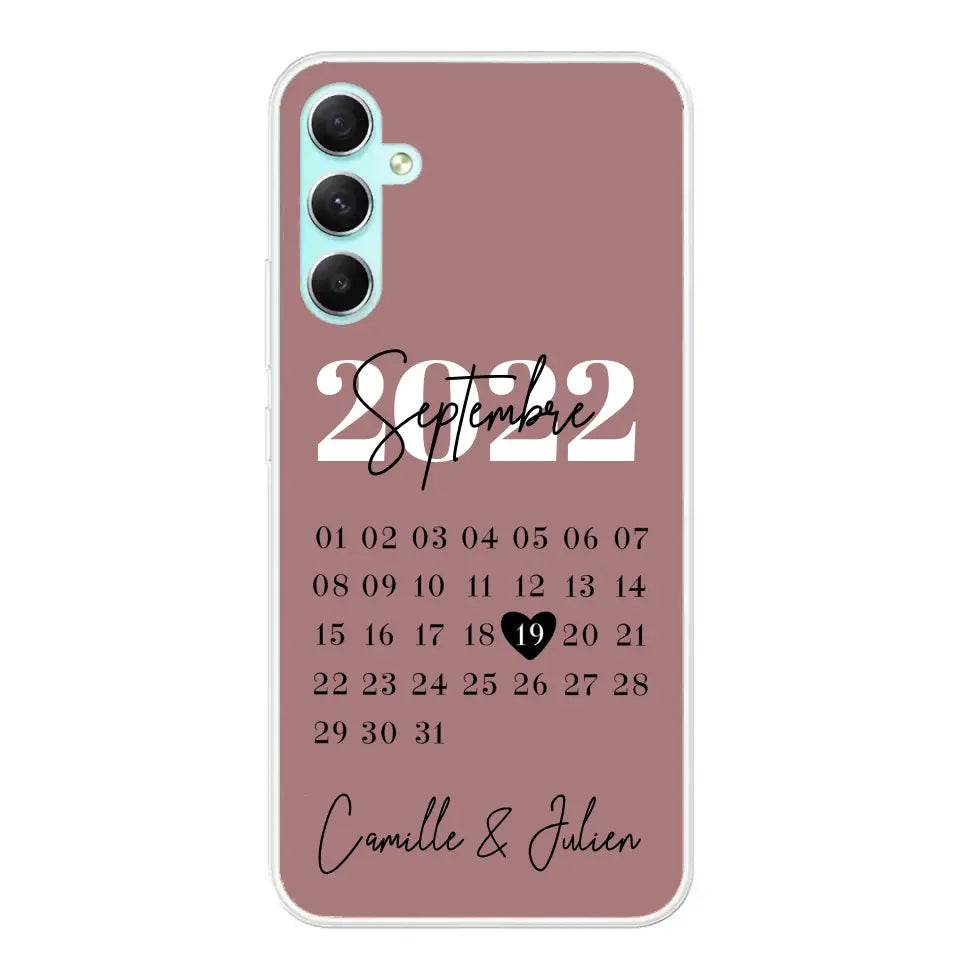 Une journée spéciale - coque de téléphone personnalisée