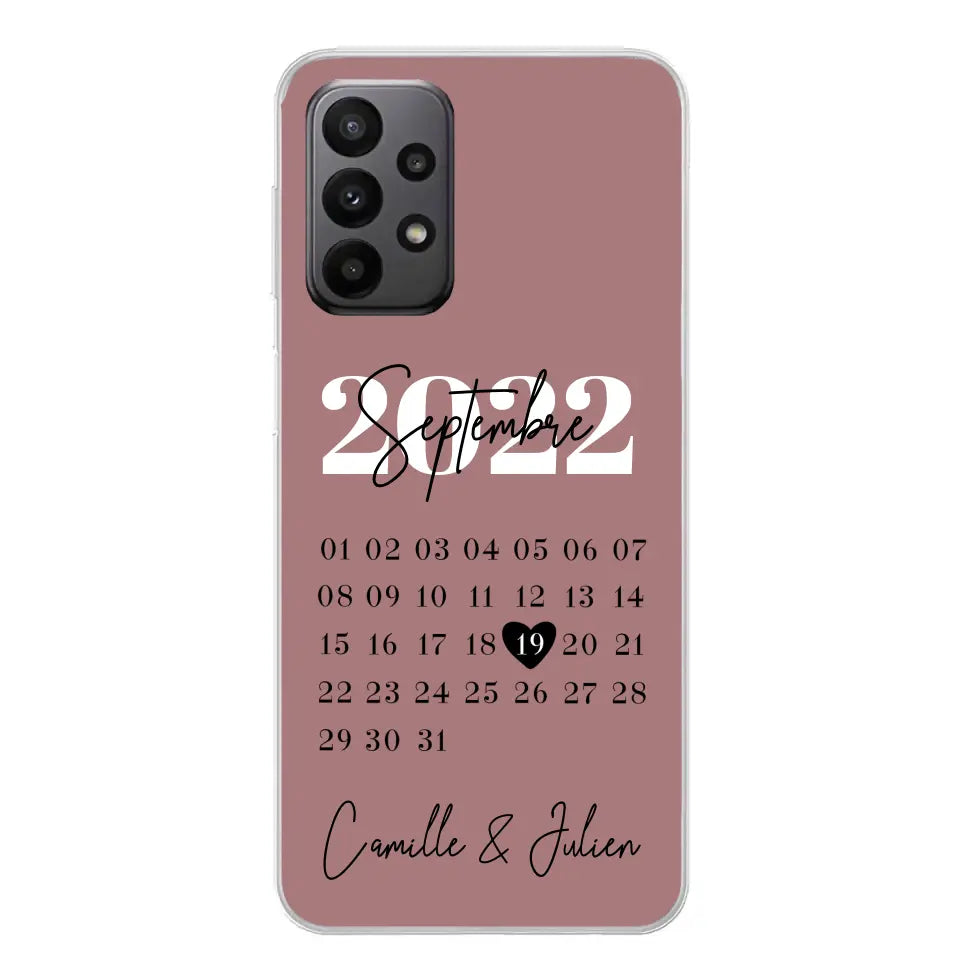 Une journée spéciale - coque de téléphone personnalisée