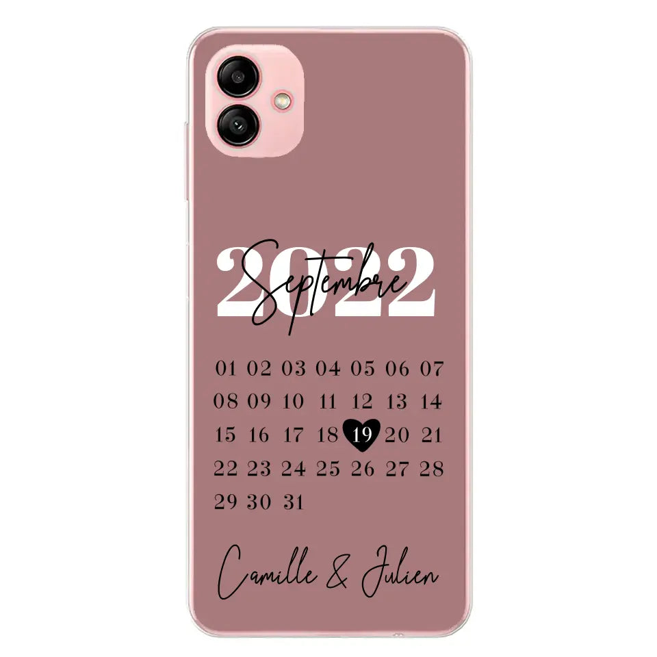 Une journée spéciale - coque de téléphone personnalisée