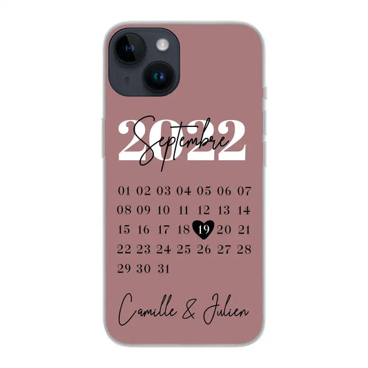Une journée spéciale - coque de téléphone personnalisée