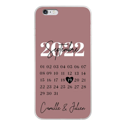 Une journée spéciale - coque de téléphone personnalisée
