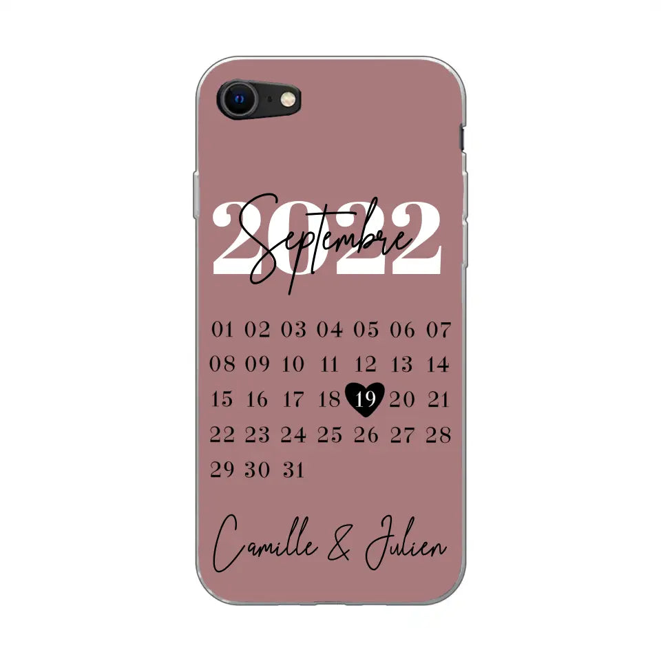 Une journée spéciale - coque de téléphone personnalisée