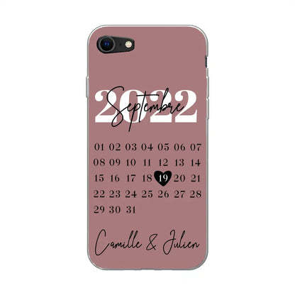 Une journée spéciale - coque de téléphone personnalisée