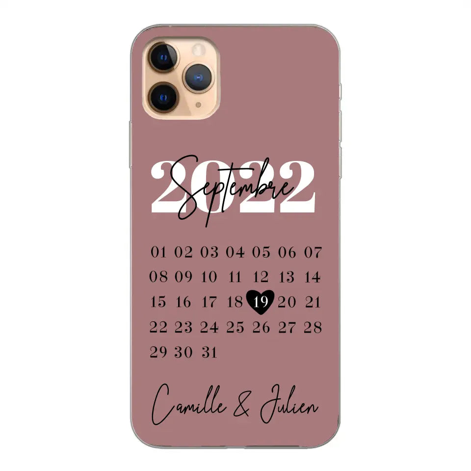 Une journée spéciale - coque de téléphone personnalisée