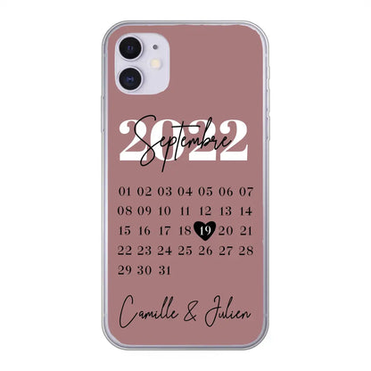 Une journée spéciale - coque de téléphone personnalisée