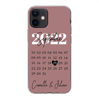 Une journée spéciale - coque de téléphone personnalisée