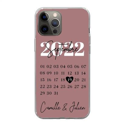 Une journée spéciale - coque de téléphone personnalisée