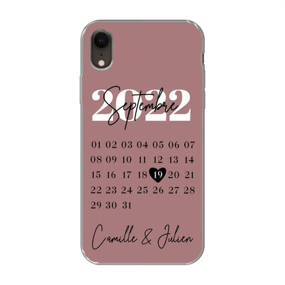 Une journée spéciale - coque de téléphone personnalisée