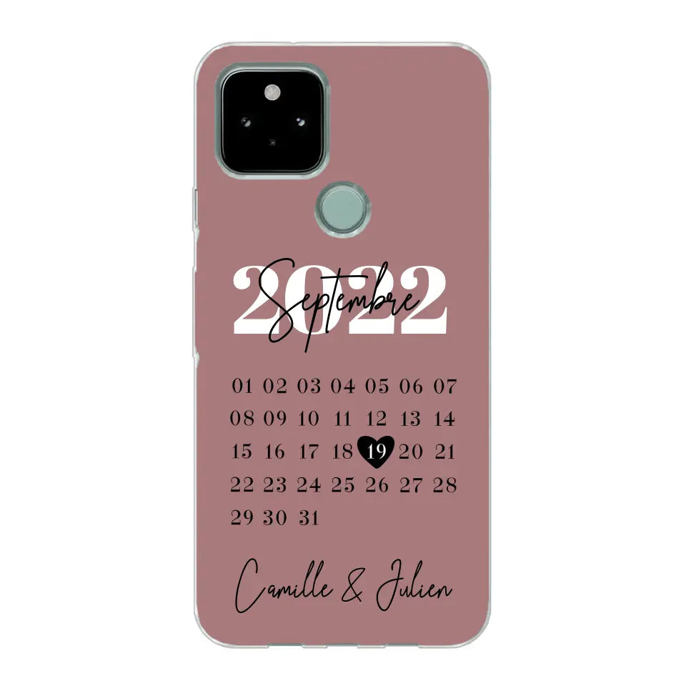 Une journée spéciale - coque de téléphone personnalisée