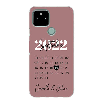 Une journée spéciale - coque de téléphone personnalisée