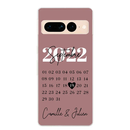 Une journée spéciale - coque de téléphone personnalisée