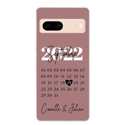 Une journée spéciale - coque de téléphone personnalisée