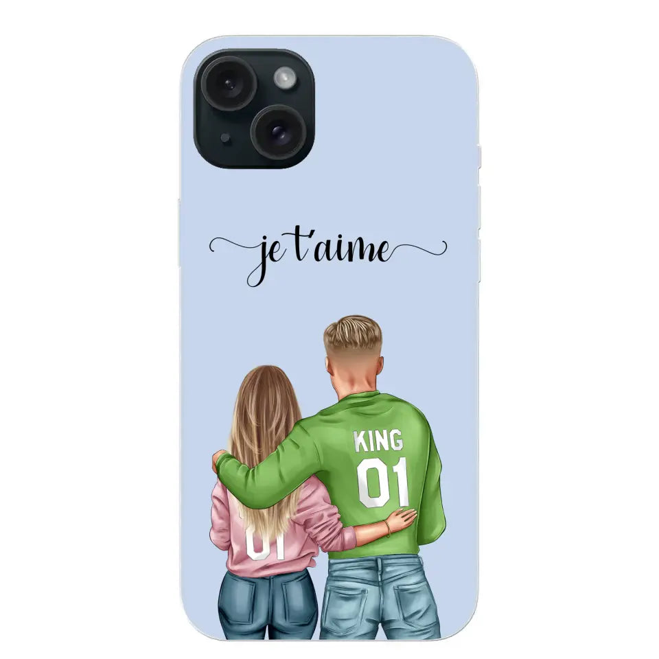 Couple - Coque de téléphone personnalisée