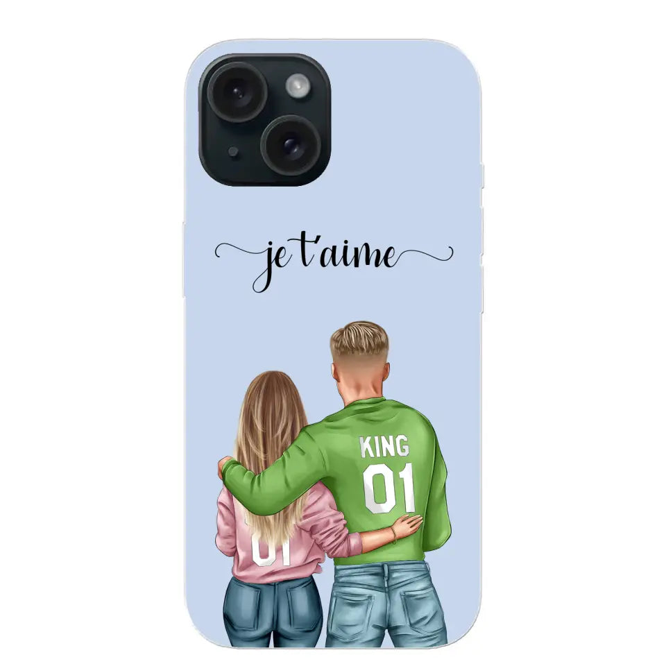 Couple - Coque de téléphone personnalisée