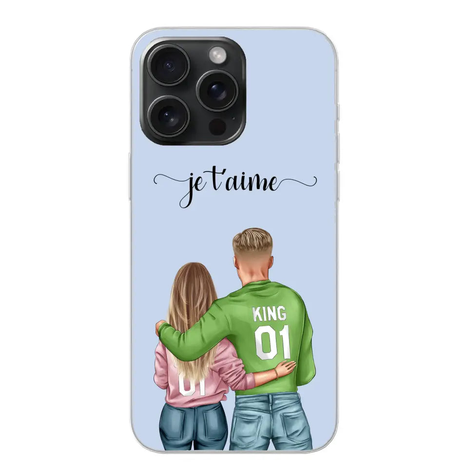 Couple - Coque de téléphone personnalisée