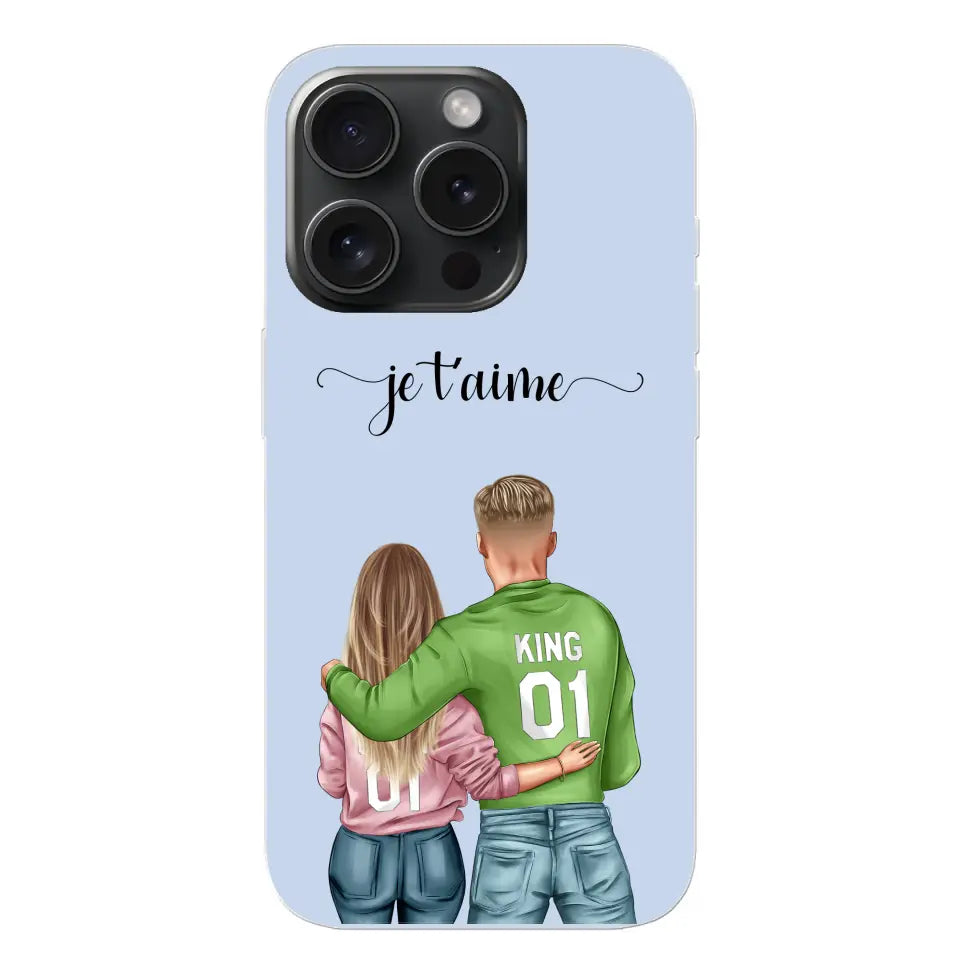 Couple - Coque de téléphone personnalisée