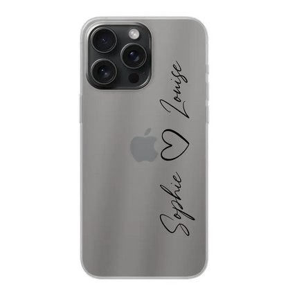 Vos noms - Coque de téléphone personnalisée