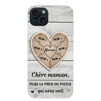 Pièce de puzzle - Coque de téléphone personnalisée