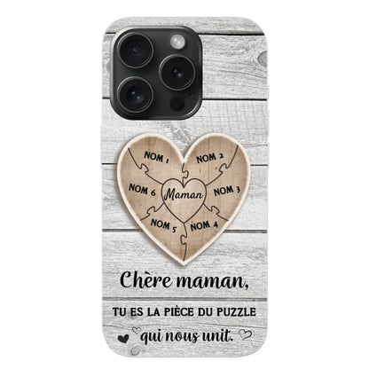 Pièce de puzzle - Coque de téléphone personnalisée