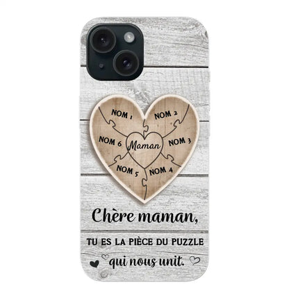Pièce de puzzle - Coque de téléphone personnalisée